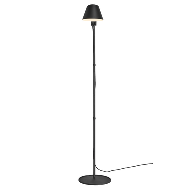 Elegant Black Floor Lamp with Adjustable Swivel – Modern Standing Lamp for Living Room Lighting 1